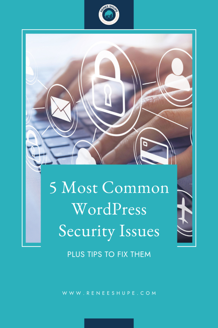 5 most common wordpress security issues