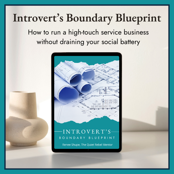 introverts boundary blueprint cover