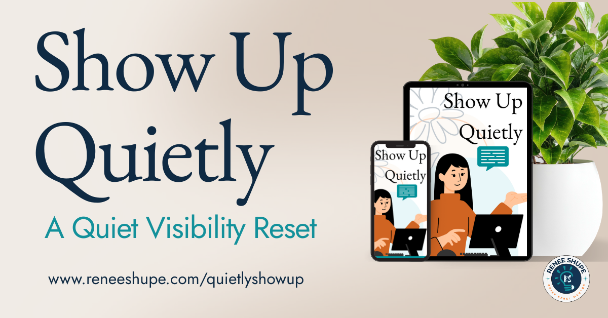 show up quietly product image