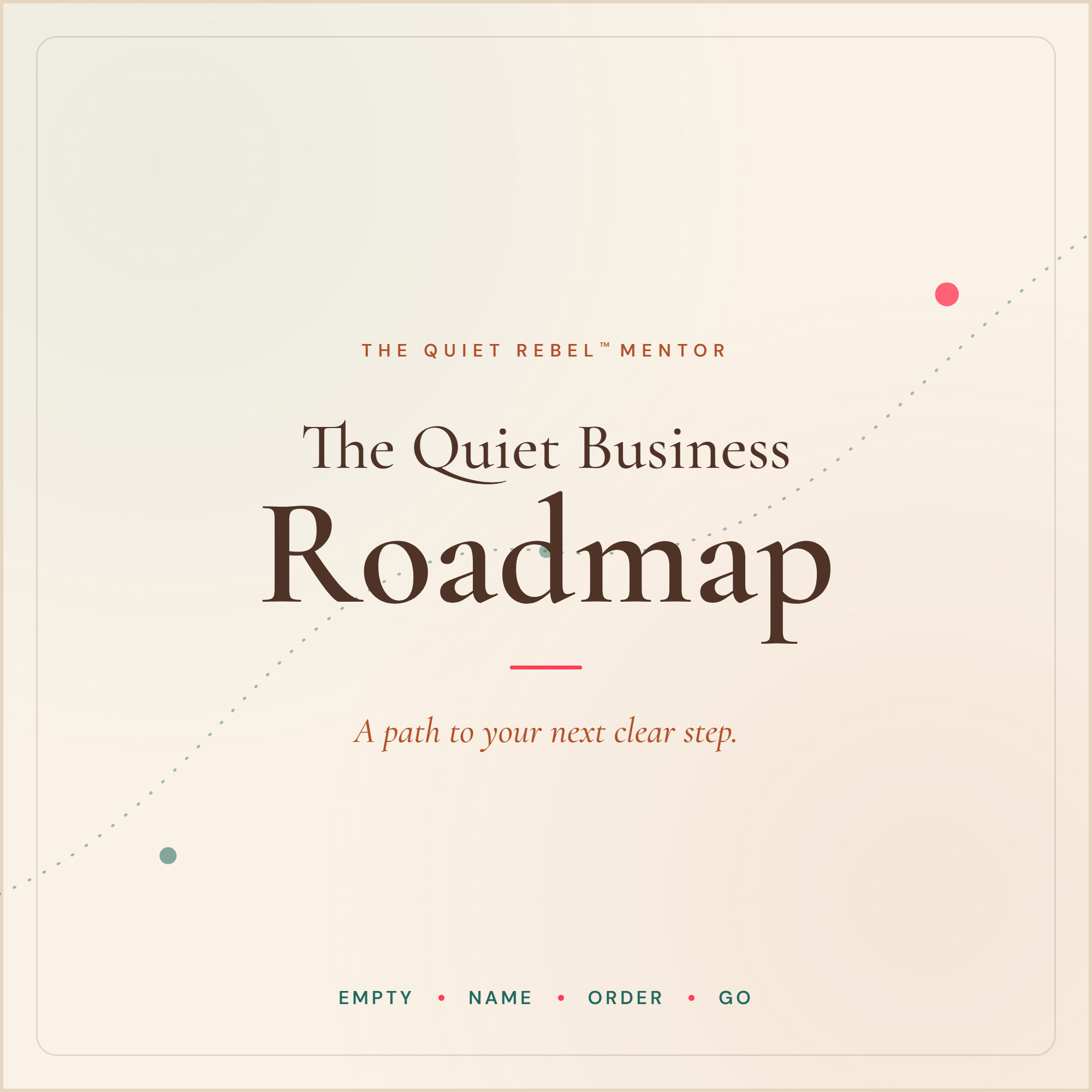 quiet business roadmap product image